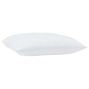 vidaXL Piumone con cuscino 3 pcs Bianco 240 x 260 cm Microfibra