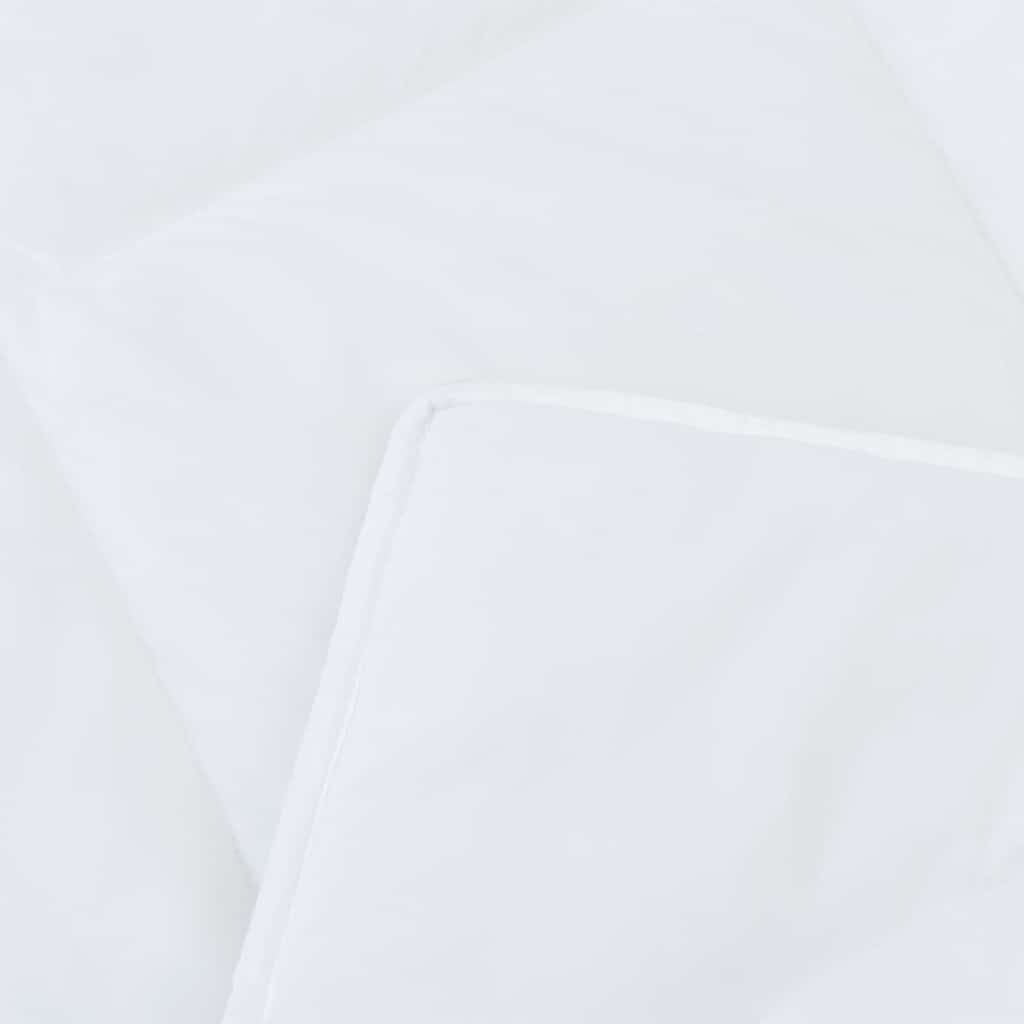 vidaXL Set di piumini con cuscino 3 pcs Bianco 240 x 220 cm Microfibra