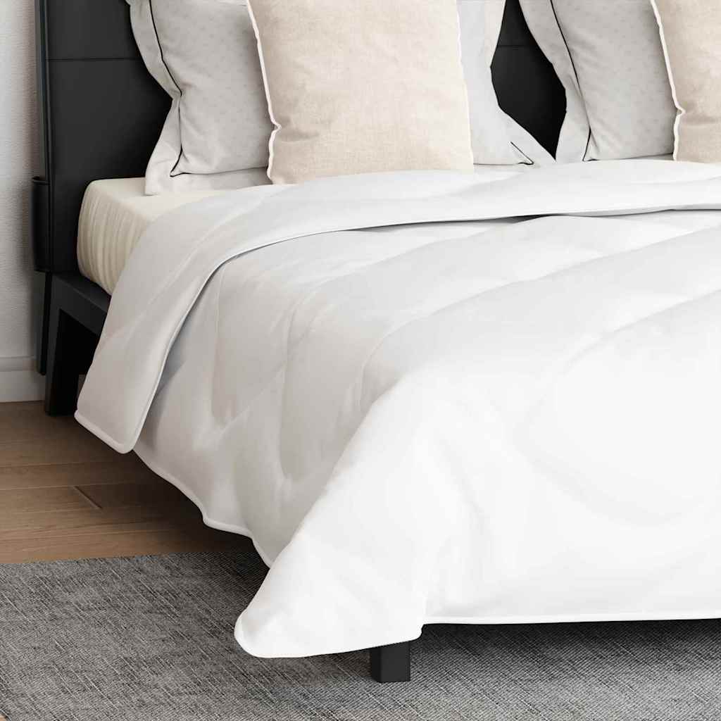 vidaXL Set di piumini con cuscino 3 pcs Bianco 260 x 220 cm Microfibra
