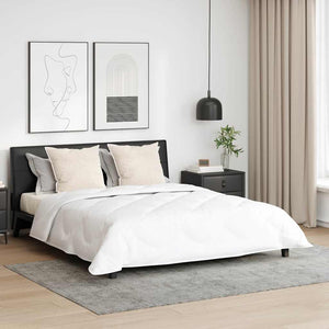 vidaXL Set di piumini con cuscino 3 pcs Bianco 260 x 220 cm Microfibra