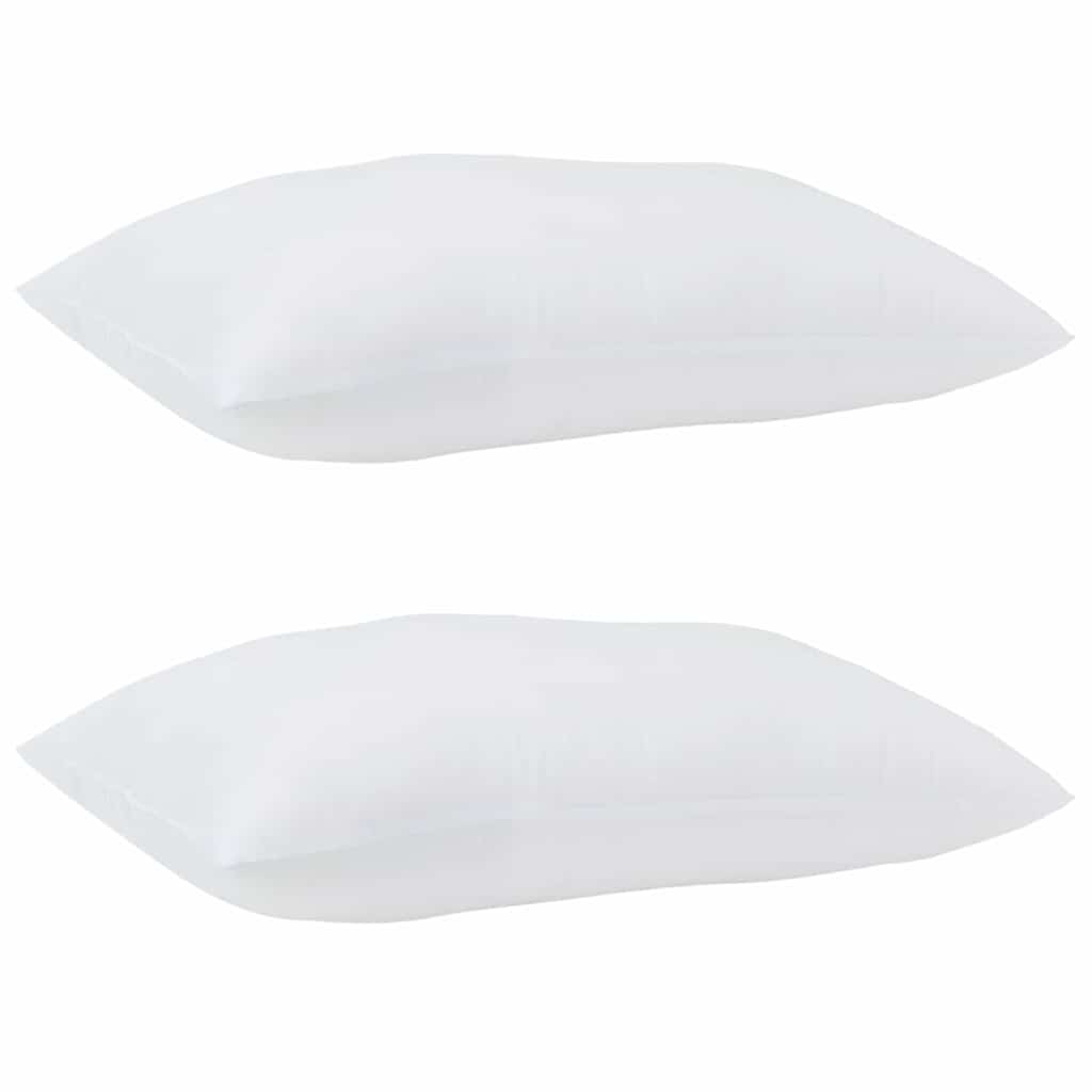 vidaXL Set di piumini con cuscino 3 pcs Bianco 260 x 220 cm Microfibra
