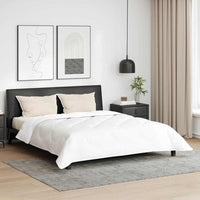 vidaXL Duvet Invernale 3 pcs Bianco 240 x 200 cm Microfibra