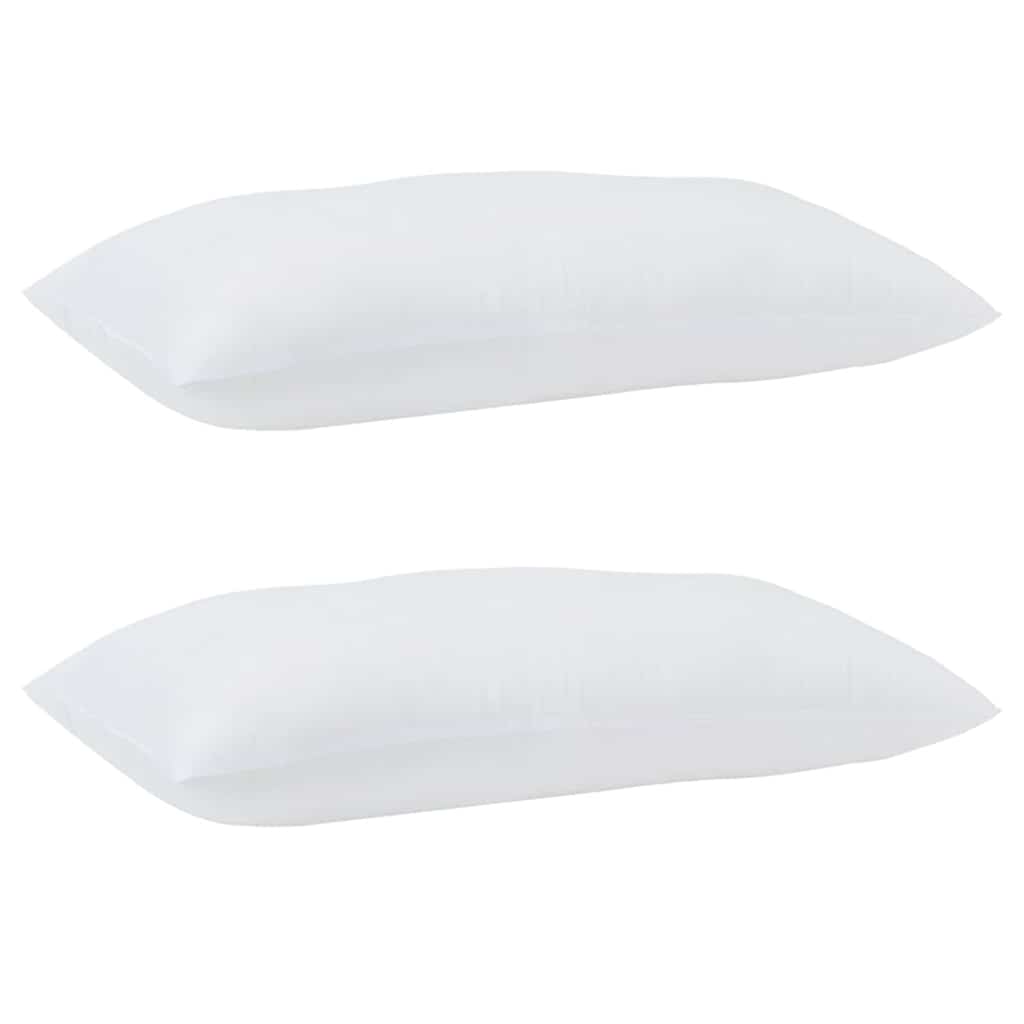 vidaXL Piumone Altro con cuscino 3 pcs Bianco 260 x 220 cm Microfibra