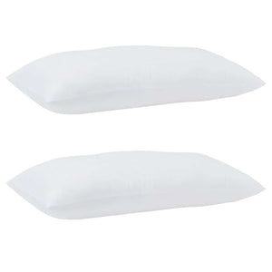 vidaXL Piumone Altro con cuscino 3 pcs Bianco 260 x 220 cm Microfibra