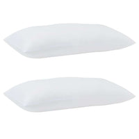 vidaXL Piumone Altro con cuscino 3 pcs Bianco 240 x 260 cm Microfibra