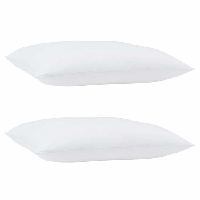 vidaXL Set di piumini con cuscino 3 pcs Bianco 240 x 200 cm Microfibra