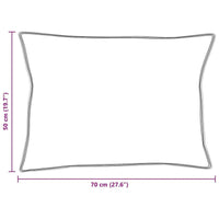 Set di Piumoni 3 pcs Bianco Microfibra e Piuma d'Oca 3378009