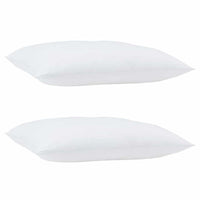 Set di piumini con cuscino 3 pcs Bianco 240 x 260 cm Microfibra