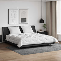 Piumone con Cuscini con cuscino 3 pcs Bianco Microfibra 3378067