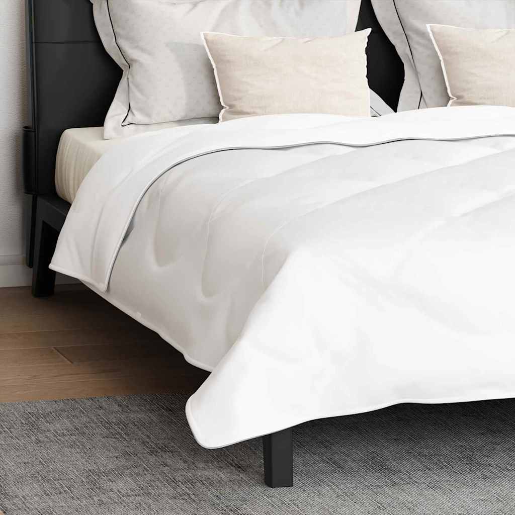 Set di piumini con cuscino 3 pcs Bianco 240 x 220 cm Microfibra