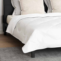 Set di piumini con cuscino 3 pcs Bianco 260 x 220 cm Microfibra