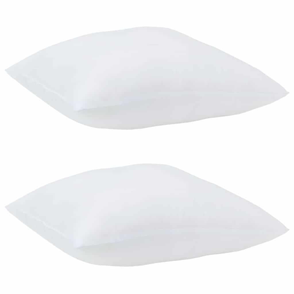 vidaXL Piumone con Cuscini Altro 3 pcs Bianco 200 x 220 cm Microfibra