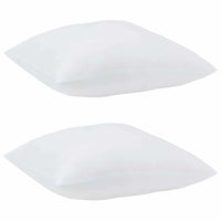 vidaXL Piumone con Cuscini Altro 3 pcs Bianco 260 x 220 cm Microfibra