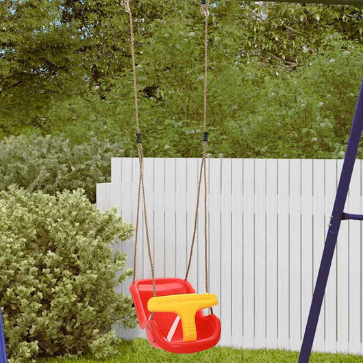 Altalena per bambini di  con cintura di sicurezza e corda regolabile in plastica. 42009963