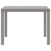 Tavolo da Pranzo da Giardino Grigio chiaro 100 x 100 x 73 cm 871683