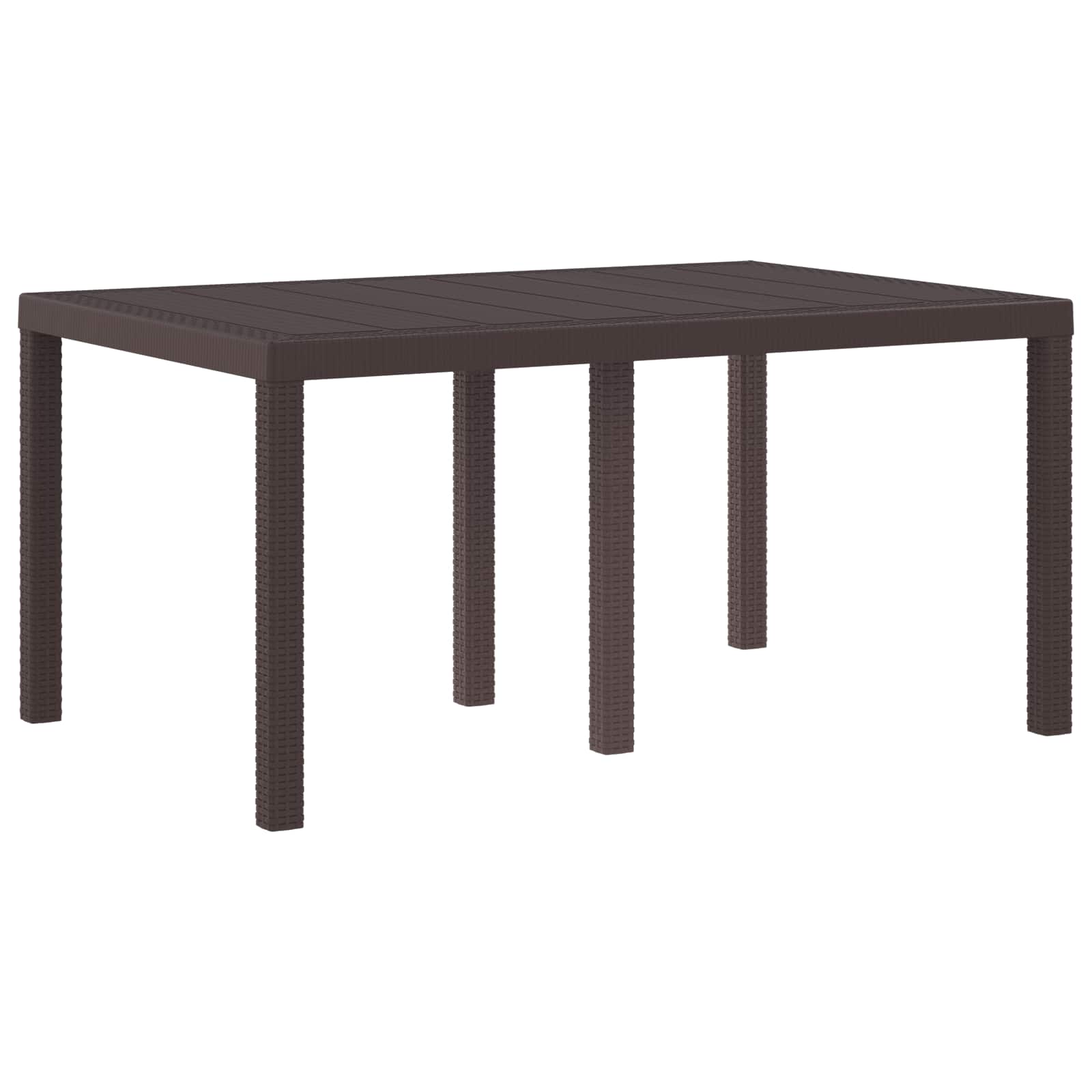 Tavolo da Pranzo da Giardino Marrone 150 x 100 x 73 cm 871685