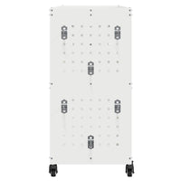 Carrello per Attrezzi con lo scaffale Bianco 75 x 35 x 73 cm 874540