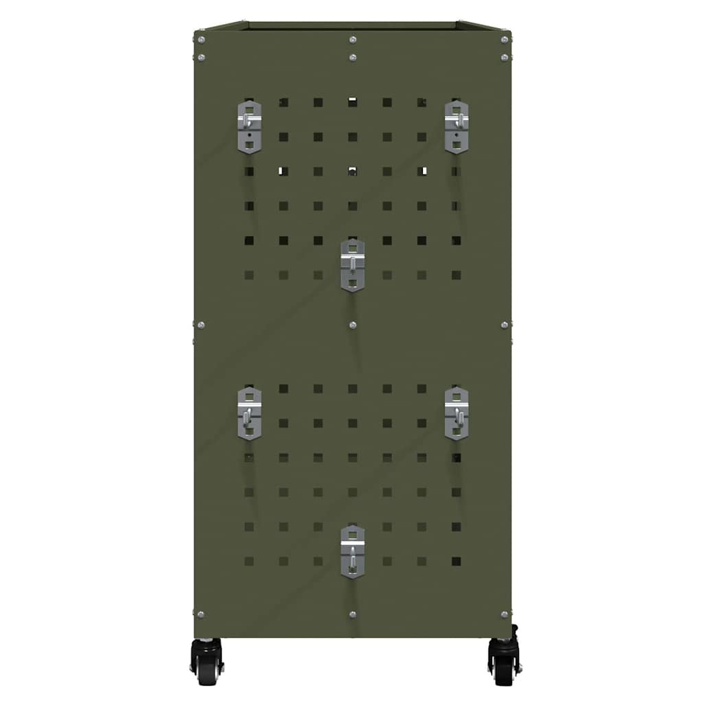 Carrello per Attrezzi con ruota Oliver verde 75 x 35 x 73 cm 874542