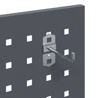 Carrello per Attrezzi con ruota Antracite 65 x 35 x 111 cm 874548