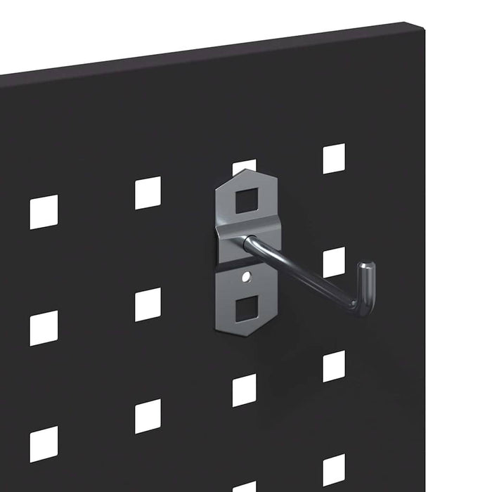 Carrello per Attrezzi con lo scaffale Nero 65 x 35 x 111 cm 874553