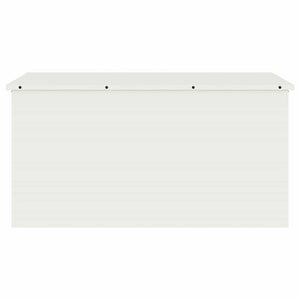 Scatola di Stoccaggio Esterno Bianco 100 x 50.5 x 50 cm 874561