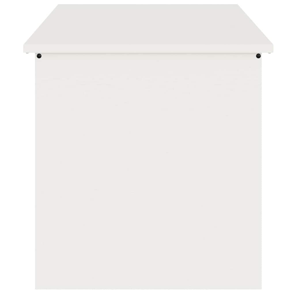 Scatola di Stoccaggio Esterno Bianco 100 x 50.5 x 50 cm 874561