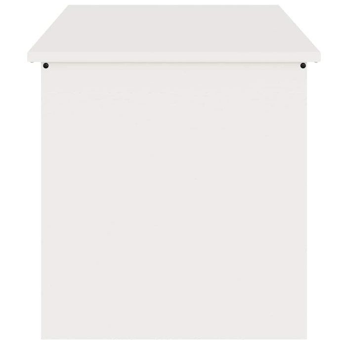 Scatola di Stoccaggio Esterno Bianco 100 x 50.5 x 50 cm 874561