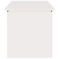 vidaXL Scatola di Stoccaggio Esterno Bianco 100 x 50.5 x 50 cm