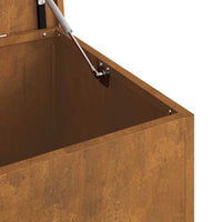 Scatola di Stoccaggio Esterno Marrone 100 x 50.5 x 50 cm 874566