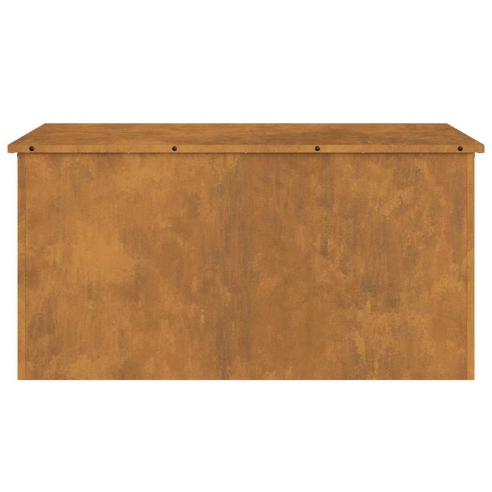 Scatola di Stoccaggio Esterno Marrone 100 x 50.5 x 50 cm 874566