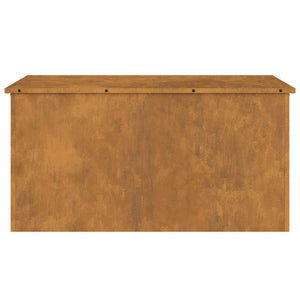 vidaXL Scatola di Stoccaggio Esterno Marrone 100 x 50.5 x 50 cm