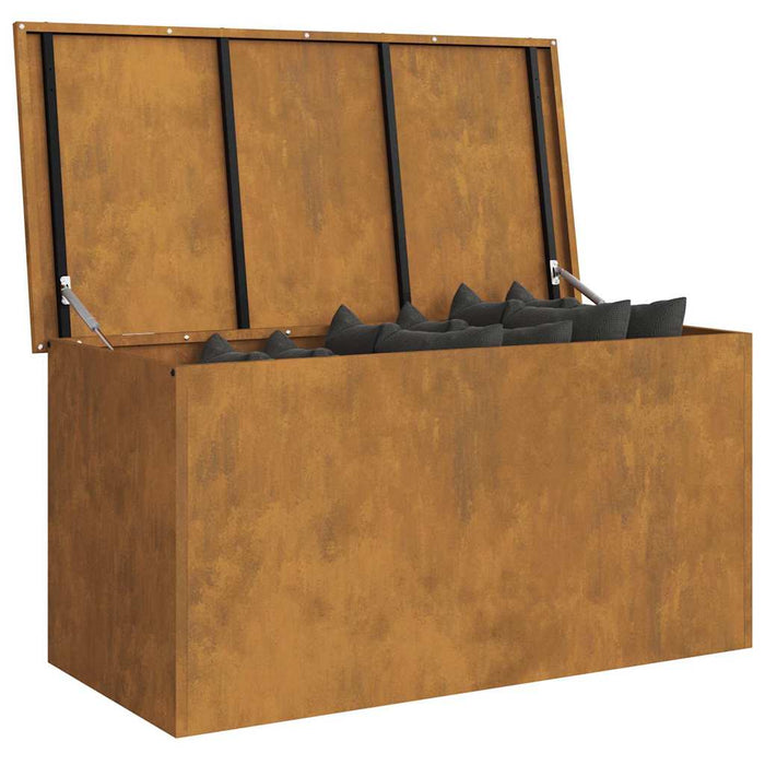 Scatola di Stoccaggio Esterno Marrone 100 x 50.5 x 50 cm 874566