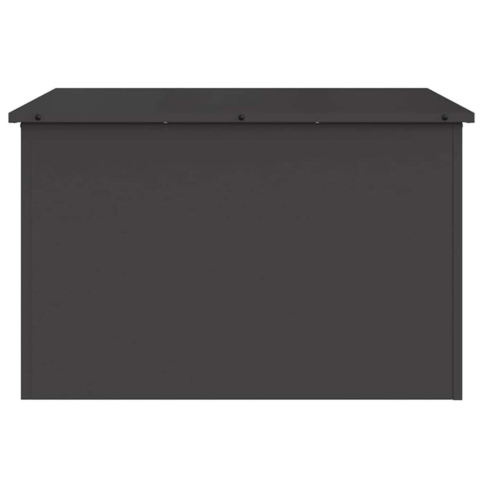 Scatola di Stoccaggio Esterno Nero 80 x 50.5 x 50 cm 874567