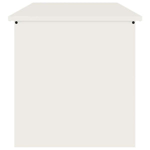 Scatola di Stoccaggio Esterno Bianco 80 x 50.5 x 50 cm 874568