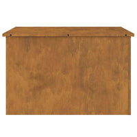 vidaXL Scatola di Stoccaggio Esterno Marrone 80 x 50.5 x 50 cm