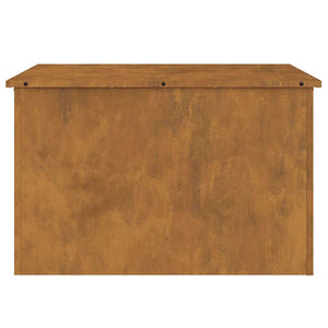 vidaXL Scatola di Stoccaggio Esterno Marrone 80 x 50.5 x 50 cm