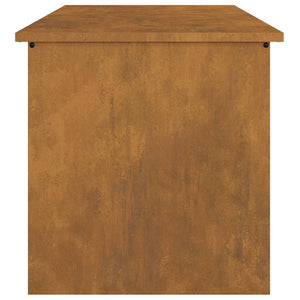 Scatola di Stoccaggio Esterno Marrone 80 x 50.5 x 50 cm 874573