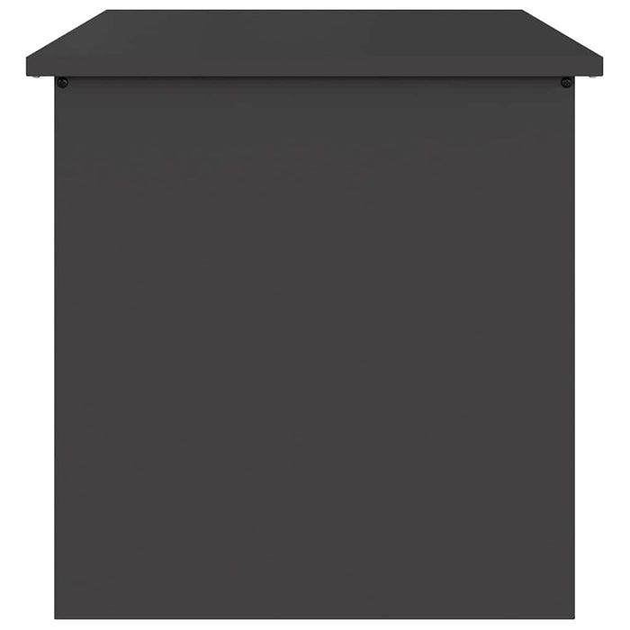 vidaXL Scatola di Stoccaggio Esterno Nero 55 x 50.5 x 50 cm