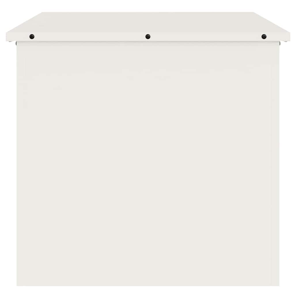 vidaXL Scatola di Stoccaggio Esterno Bianco 55 x 50.5 x 50 cm