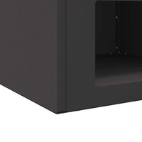 Focolare Nero 50 x 50 x 40 cm Acciaio 874583