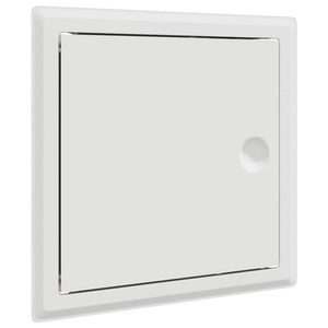 Pannello di Accesso 2 pcs Bianco 20 x 20 cm Acciaio 42010252