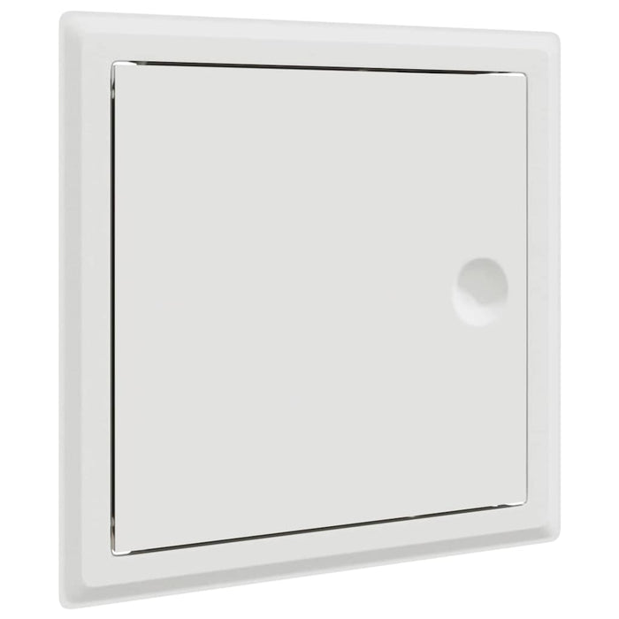 Pannello di Accesso 2 pcs Bianco 20 x 20 cm Acciaio 42010252