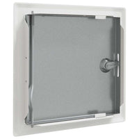 Pannello di Accesso 2 pcs Bianco 20 x 20 cm Acciaio 42010252