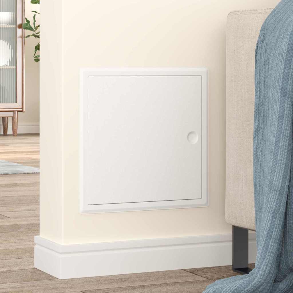 Pannello di Accesso Bianco 30 x 30 cm Acciaio 42010254