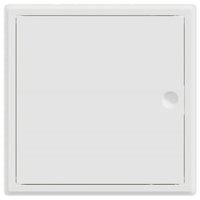 Pannello di Accesso Bianco 30 x 30 cm Acciaio 42010254