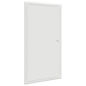vidaXL Pannello di Accesso Bianco 30 x 60 cm Acciaio