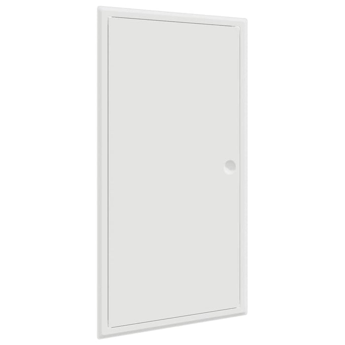 vidaXL Pannello di Accesso Bianco 30 x 60 cm Acciaio