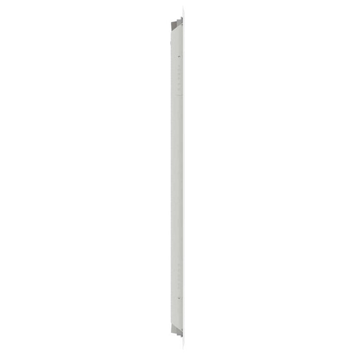vidaXL Pannello di Accesso Bianco 30 x 60 cm Acciaio
