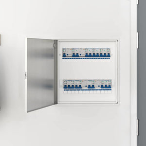 Pannello di Accesso Bianco 50 x 50 cm Acciaio 42010258