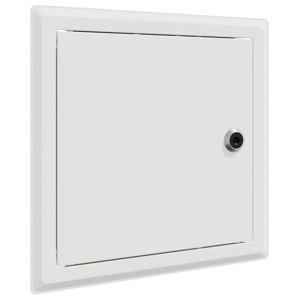 Pannello di Accesso 2 pcs Bianco 20 x 20 cm Acciaio 42010260